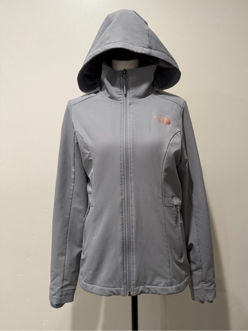 The North Face Shelbe Raschel Hooded Jacket Grey Rose Gold WindWall